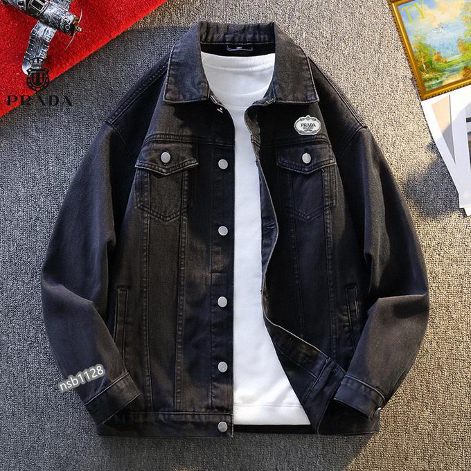 Prada Denim Jacket Mens ID:20250925-68
